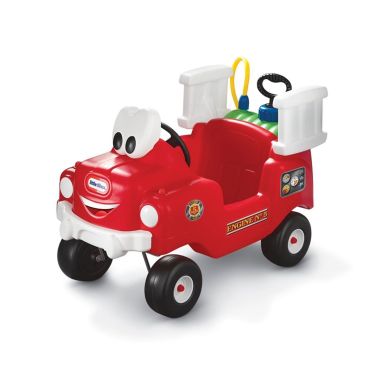 Машинка каталка для дітей серії Cozy Coupe ПОЖЕЖНА МАШИНА: бризкати І рятувати Little Tikes 616129