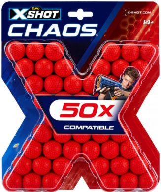 Набор игрушечных патронов X-Shot Chaos, 50 шт 36327Z