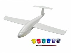 Набір літак-планер метательний J-Color Falcon 600 мм з комплектом фарб JC-30319