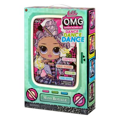 Набір з лялькою L.O.L. Surprise! серії O.M.G. Dance Місс Роял 117872