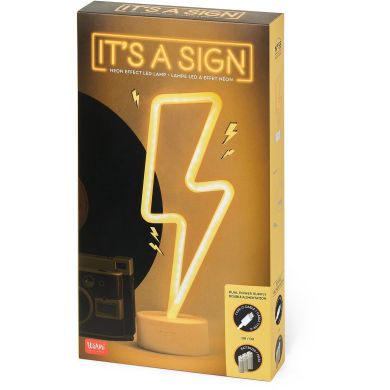 Неоновая LED-лампа Молния Legami LL0010