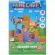 Бумага цветная односторонняя Yes Minecraft, 20 листов, А4, скоба 955457