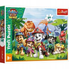 Пазли 24 Maxi PAW PATROL Доісторична дружба.THE DINO MOVIE 8000021519551