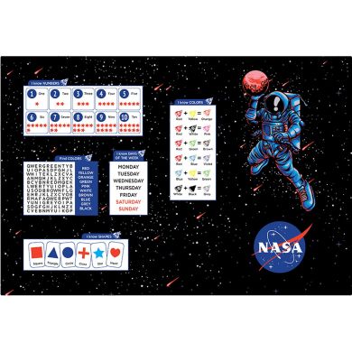 Подкладка настольная, 42,5x29 см, NASA KITE NS22-207