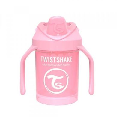 Поильник Twistshake Pastel светло-розовый 230 мл 78267, Розовый