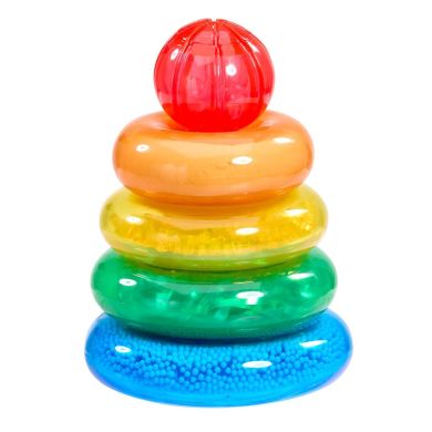 Сенсорный конструктор JELLY BLOX серии "Lil' Jellies" ПИРАМЕДКА-ЦВЕТКА 937837