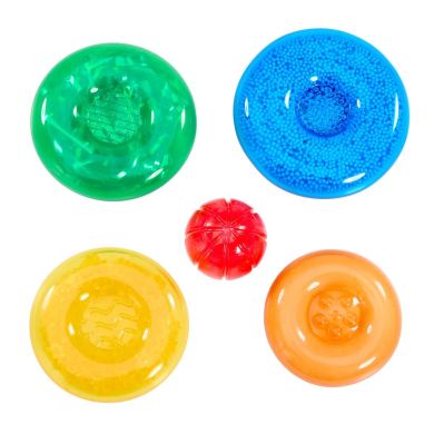 Сенсорный конструктор JELLY BLOX серии "Lil' Jellies" ПИРАМЕДКА-ЦВЕТКА 937837