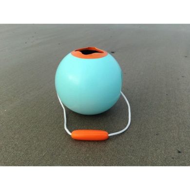 Сферическое ведро Quut Ballo Оранжево-голубое 170129
