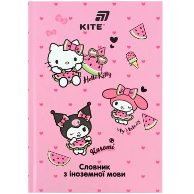 Словарь по иностранному языку, 60 листов, Hello Kitty HK26-407