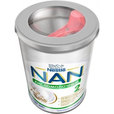 Кисломолочна суміш Nestle NAN 2 з 6 мiсяцiв 400 г 12264295