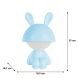 Світильник-нічник LED з акумулятором Cute Bunny, блакитний Kite K25-316-1-3