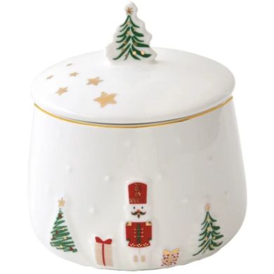Цукерниця з порцеляни у коробці LET IT SNOW POZZI MILANO 1341LSNO