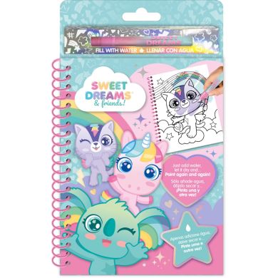 Водяная раскраска Sweet Dreams & friends KL11672