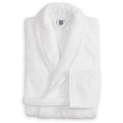 Банный халат 100% хлопок, р. M, цв. BIANCO Biancoperla Белый PERLA