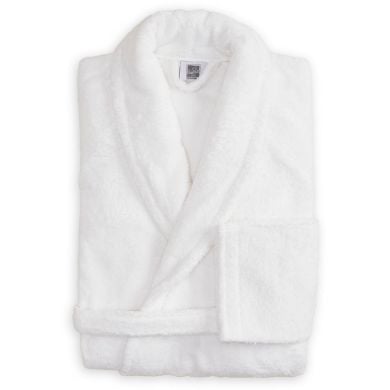 Банный халат 100% хлопок, р. M, цв. BIANCO Biancoperla Белый PERLA
