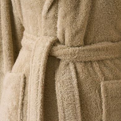 Банный халат 100% хлопок, р. M, цв. BIANCO Biancoperla Белый PERLA