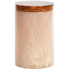 Декоративна коробка з кришкою &Oslash;15x24 см KELIMUTU кремовий+коричневий Light&Living 5718443