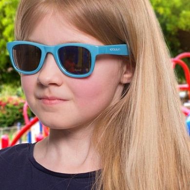 Дитячі сонцезахисні окуляри Koolsun блакитні серії Wave Розмір: 1+ KS-WACB001