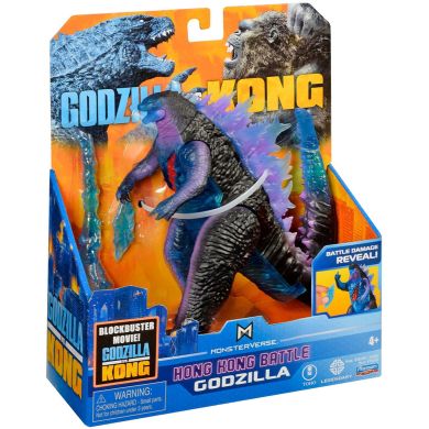 Фігурка Godzilla vs. Kong Ґодзілла з бойовими ранами та променем, 15 см Godzilla vs. Kong 35353