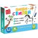 Игра развивающая карточки на кольцах пиши-стирай Зебра Vladi Toys VT2020-01