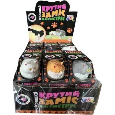 Игрушка-антистресс Monster Gum Котик в ассортименте CKS-10754