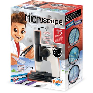 Игрушечный Микроскоп 15 экспериментов BUKI FRANCE MR400
