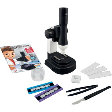Игрушечный Микроскоп 15 экспериментов BUKI FRANCE MR400