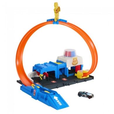Игровой набор Суперполицейский участок Hot Wheels JBM71