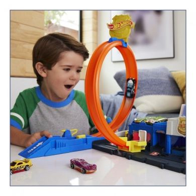 Игровой набор Суперполицейский участок Hot Wheels JBM71