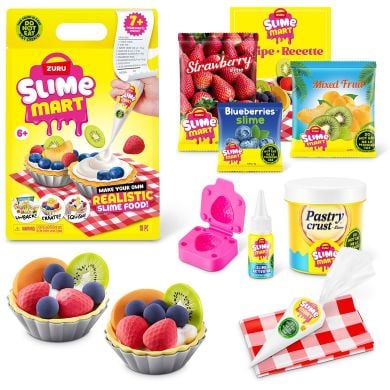 Игровой набор со слаймами SLIME MART серии Shopping Bag ФРУКТОВЫЙ ТАРТ 15901E
