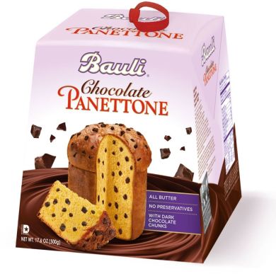 Кекс с шоколадом Панеттон 500 г, Bauli 8001720426165