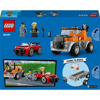 Конструктор Эвакуатор и ремонт спортивных авто LEGO City 60435