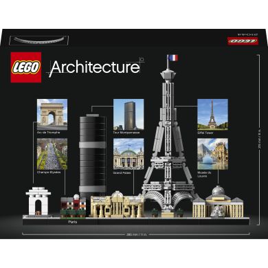 Конструктор LEGO Architecture Париж, 649 деталей 21044