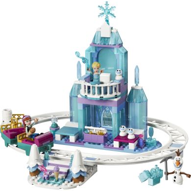 Конструктор LEGO Disney Princess Ледяной дворец Эльзы и веселое катание на санках 43281