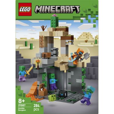 Конструктор LEGO Minecraft Підземелля зомбі 21587