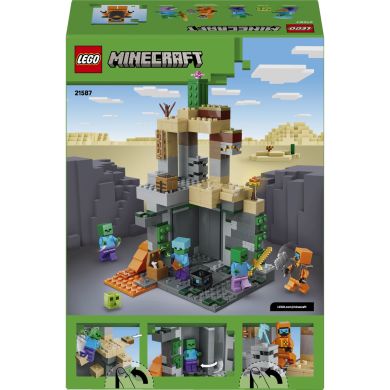 Конструктор LEGO Minecraft Підземелля зомбі 21587