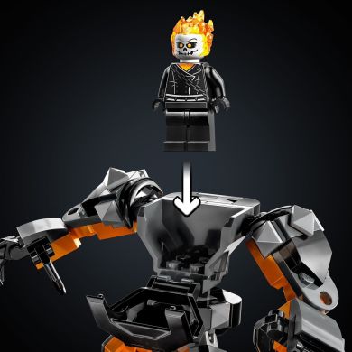 Конструктор LEGO Super Heroes Призрачный Всадник: робот и мотоцикл 264 деталей 76245