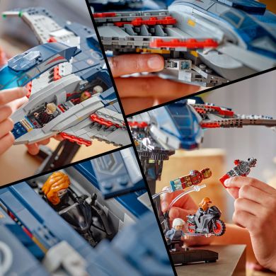 Конструктор Мстители: Эра Альтрона Квинджет LEGO Super Heroes 76325
