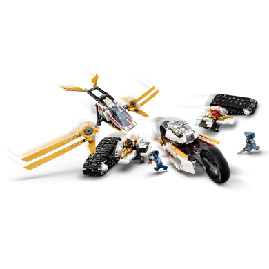 Конструктор сверхзвуковой самолет LEGO NINJAGO 725 деталей 71739