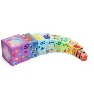 Кубики для малюків Веселка Djeco DJ08510