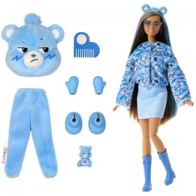 Лялька Barbie Cutie Reveal серії Care Bears ведмедик Буркотун JCN96