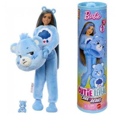 Лялька Barbie Cutie Reveal серії Care Bears ведмедик Буркотун JCN96
