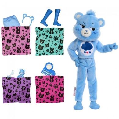 Лялька Barbie Cutie Reveal серії Care Bears ведмедик Буркотун JCN96