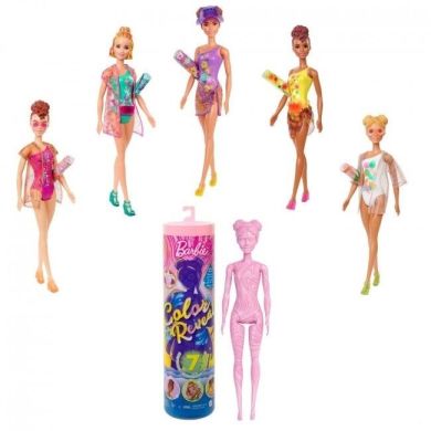 Лялька Кольорове перевтілення Barbie, серія Літні та сонячні в асортименті Barbie Hot Toys GTR95