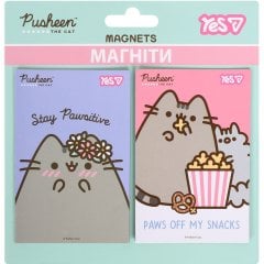 Магніти Yes Pusheen, 6х9 см, 2 шт YES 708557
