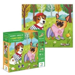 Магнитная игра Одевалка Забавные псы 200278