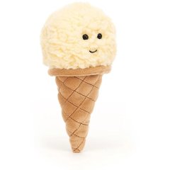 М'яка іграшка Jellycat (Джеллі кет) Чарівне ванільне Морозиво 18 см ICE6VAN