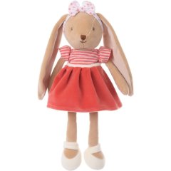 М'яка іграшка Кролик Sisters 30 см, червона Bukowski Design 7340031317702