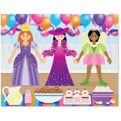 Набор многоразовых наклейок Одень куклу Melissa & Doug SM93209/6829