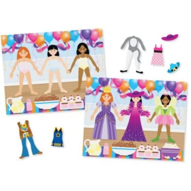 Набор многоразовых наклейок Одень куклу Melissa & Doug SM93209/6829